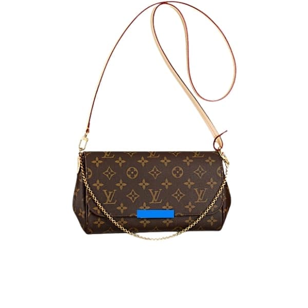 Louis Vuitton Favorite Mm Chain Shoulder Bag 24Cm
