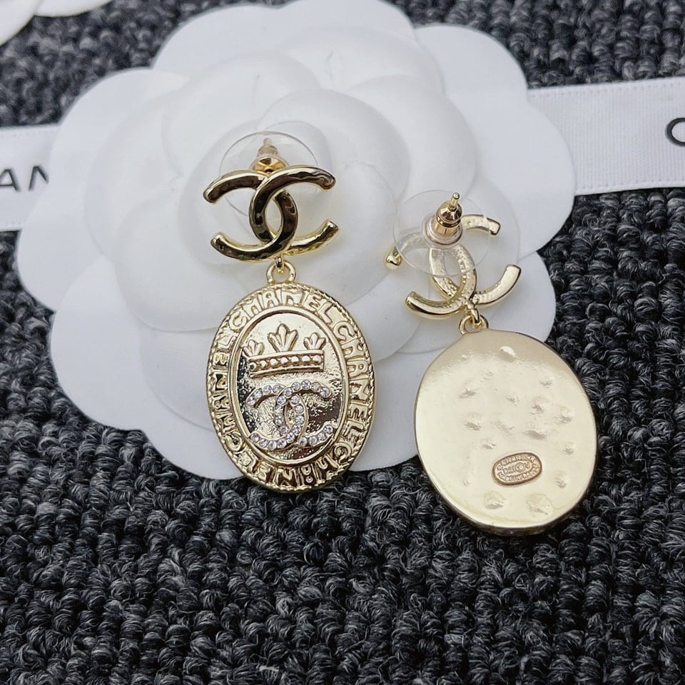Chanel Cc Mark Jewerly Earrings view 2