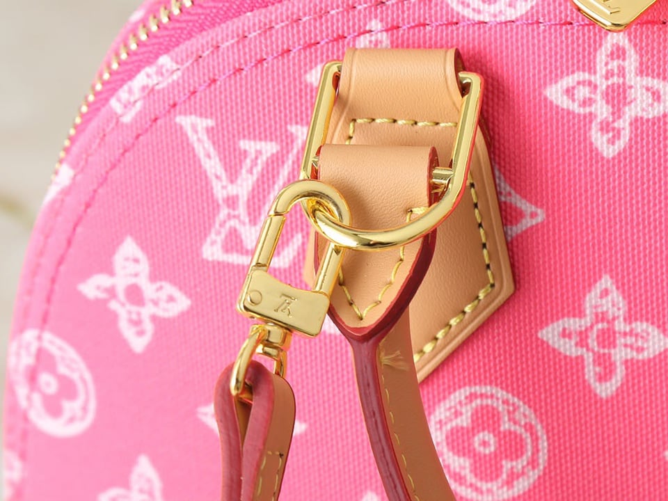 Louis Vuitton Alma BB Bag Monogram Origine Rose Ruban 23.5cm M28272 view 10