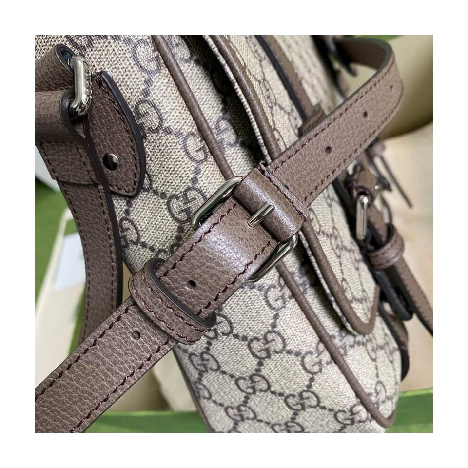 Gucci GG Messenger Bag in Brown view 9