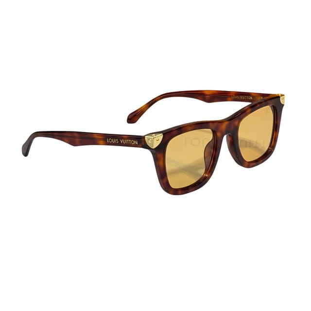 Louis Vuitton Clash Square Sunglasses Light Amber Z2703W