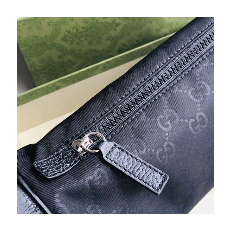 Gucci GG Guccissima Nylon Waist Crossbody Bag view 11