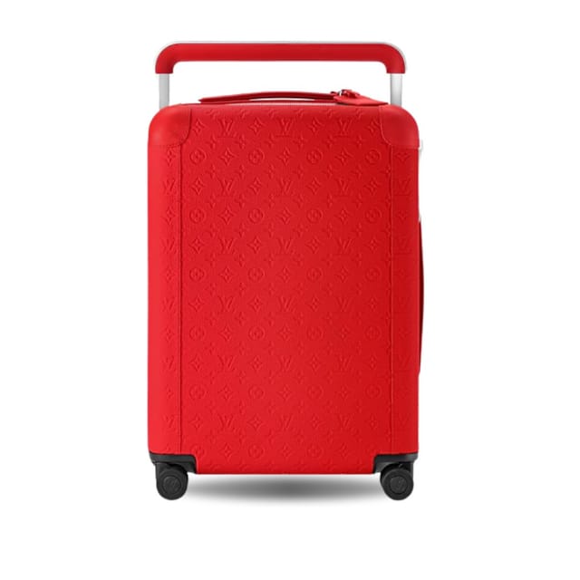 Louis Vuitton Horizon 55cm Red Luggage M11614 Taurillon Leather
