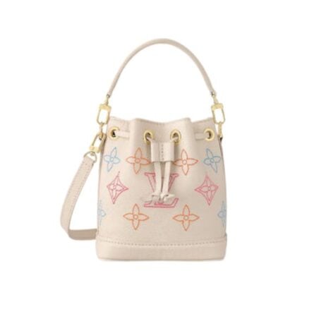 Louis Vuitton Nanoe Handbag White 16Cm M23088 view 2