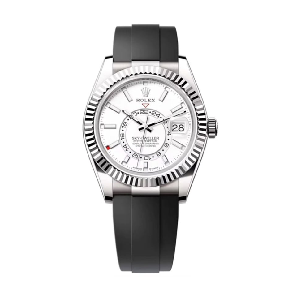 Rolex Sky-Dweller 42 mm Intense white Dial 336239 view 2