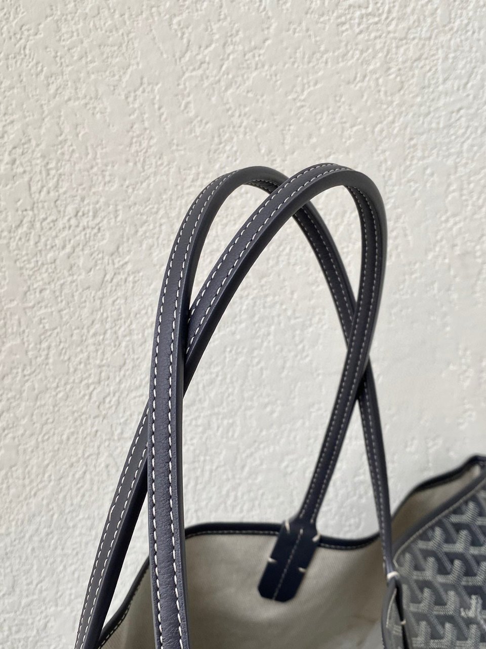 Goyard Saint Louis Gm 40Cm Grey Canvas view 5