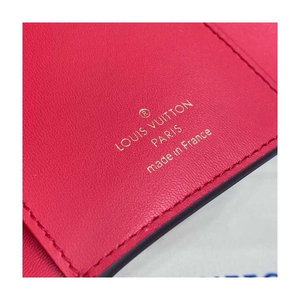 Louis Vuitton Flower Compact Wallet Red view 10