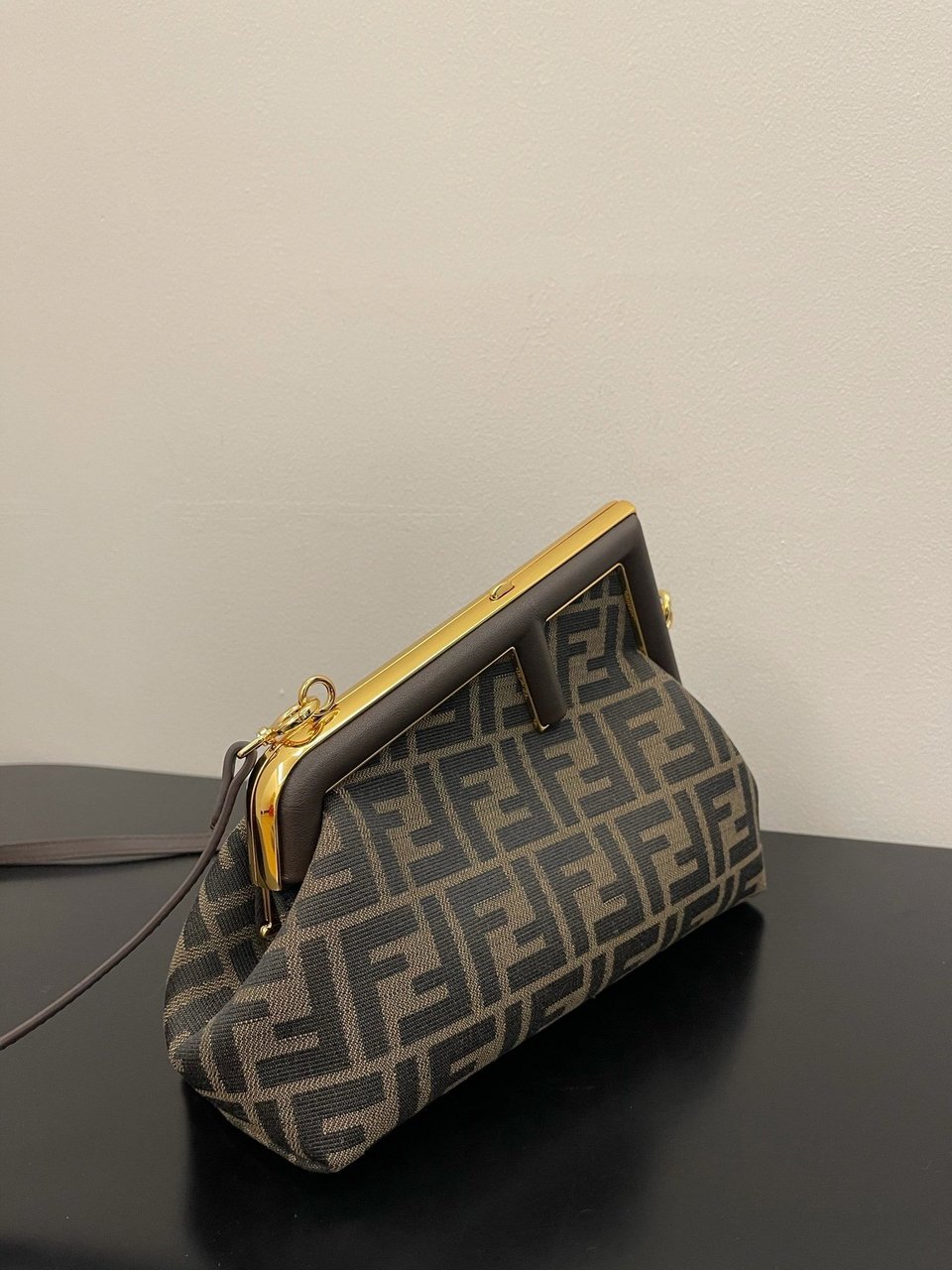 Fendi First Small Ff Brown Bag 26Cm view 4