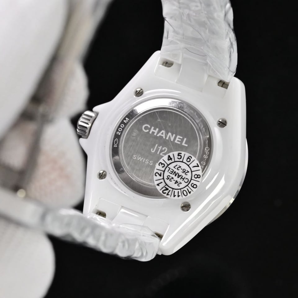 [Super Clone] Chanel J12 Watch Calibre 12.2 – 33mm White Dial view 9