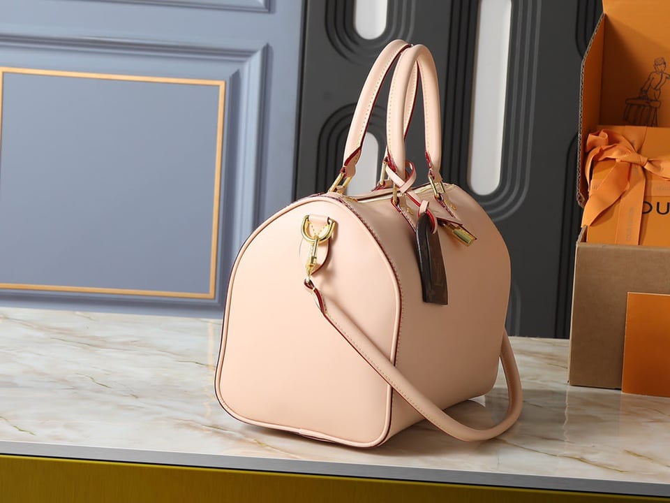 Louis Vuitton Speedy Soft 30 Bag Beige 35cm M27387 view 4