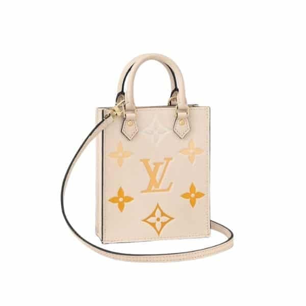 Louis Vuitton Petit Sac Plat Monogram White 17Cm view 2