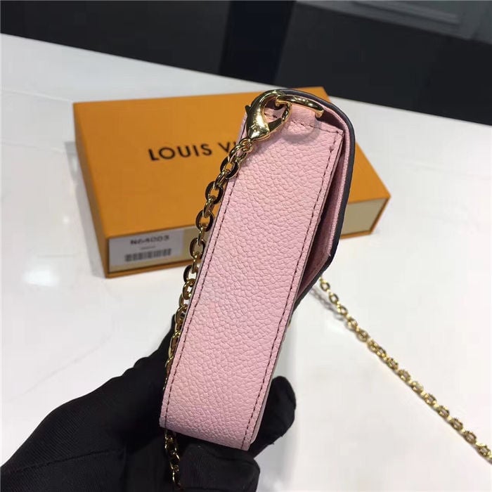 Louis Vuitton F Licie Pochette Rose Pink 21cm/8.3in view 4