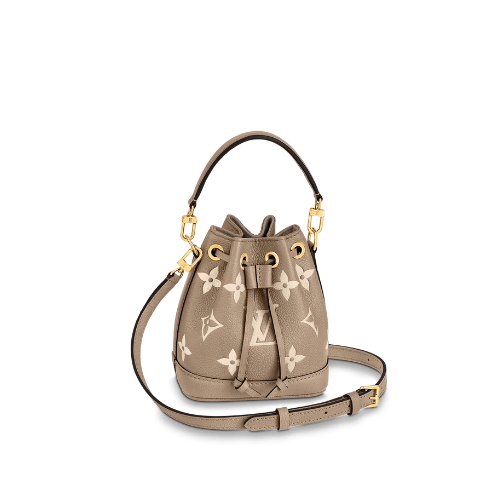 Louis Vuitton Nano No Tourterelle Gray 16Cm