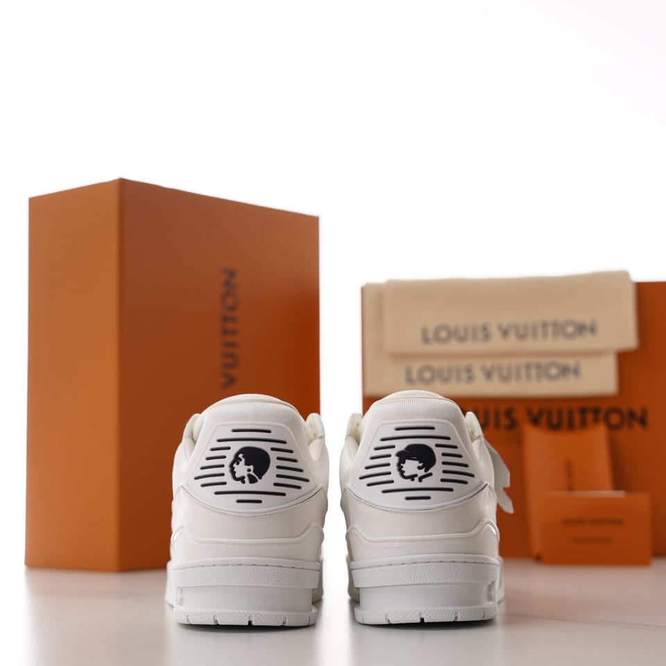 Louis Vuitton LV Trainer Sneaker White for Men view 5