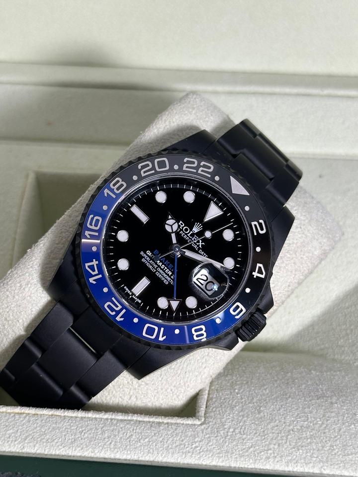 [Superclone] Rolex GMT-Master II 40mm Black Dial “Batman” PR18239 view 6