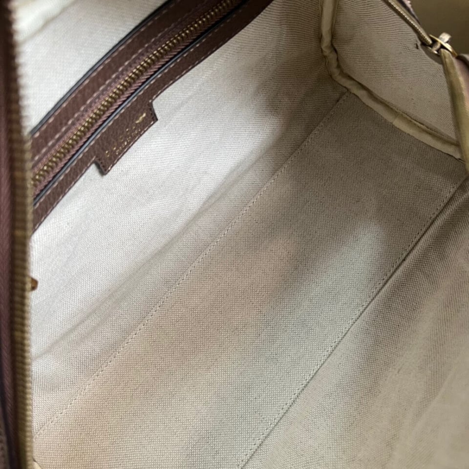 adidas x Gucci Mini Duffle Bag in GG Crystal Canvas view 13