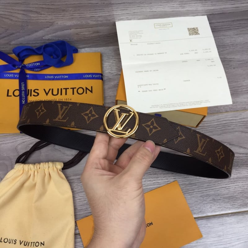 Louis Vuitton Circle 35mm Reversible Belt M9935V view 3