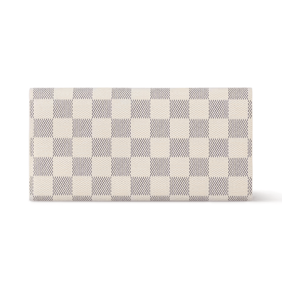 Louis Vuitton Damier Azur Emilie Wallet For Women 19cm N41625 view 5