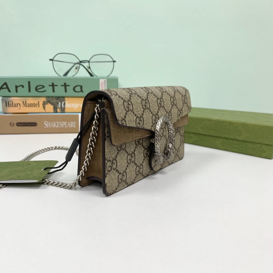 Gucci Dionysus GG Supreme Super Mini Bag view 7