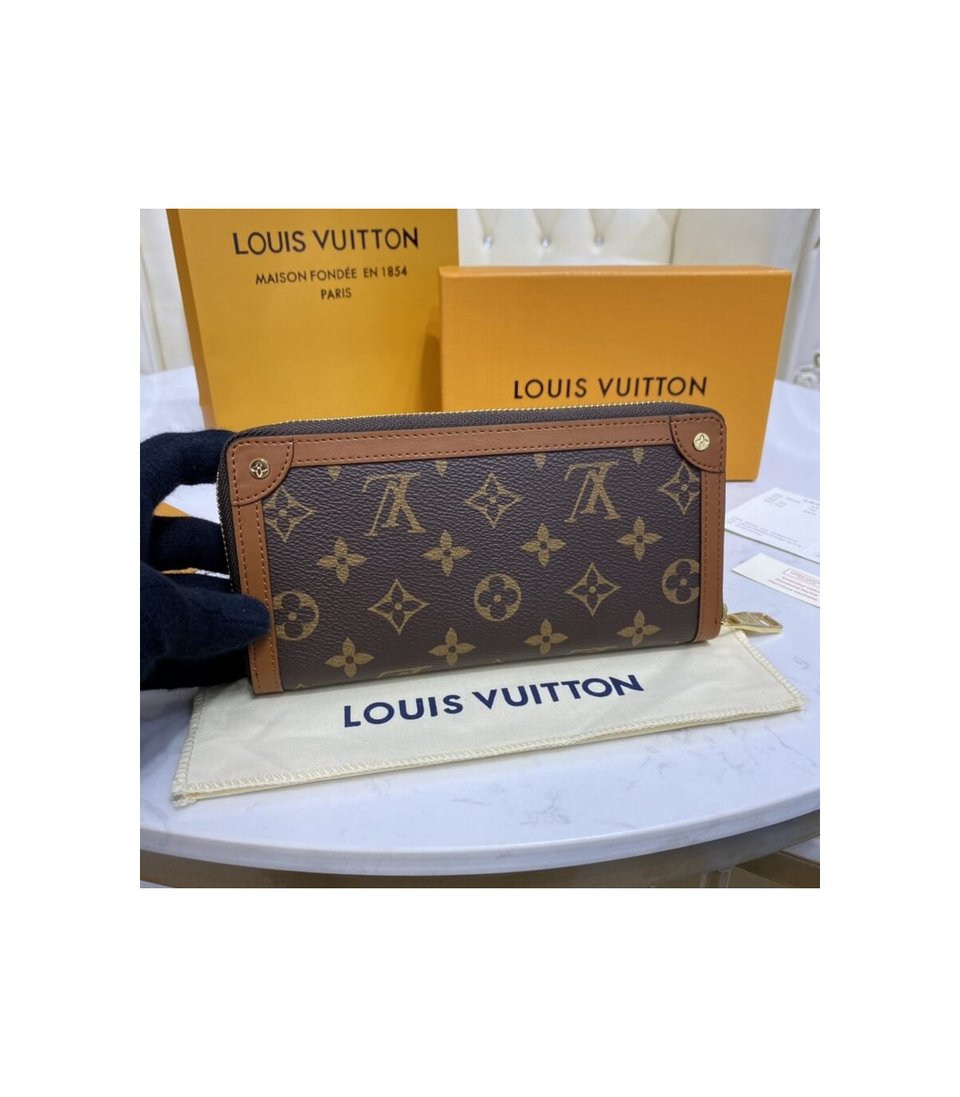 Louis Vuitton Monogram Zippy Wallet Trunk view 3