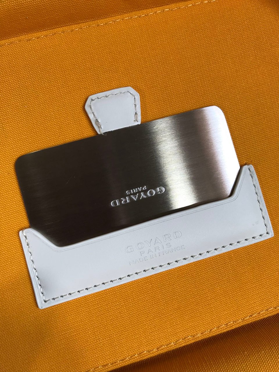 Goyard Muse Vanity Case 20 Cm White Goyardine Canvas view 8