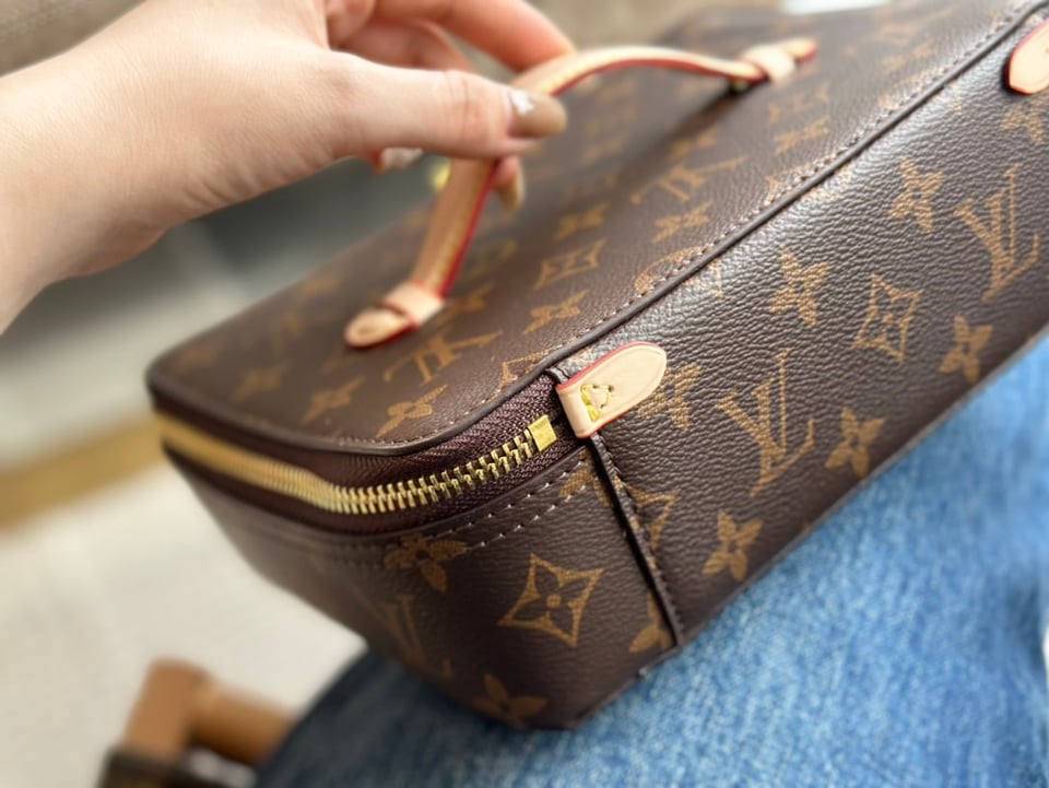 Louis Vuitton Nice Jewelry Case Brown 23Cm view 7