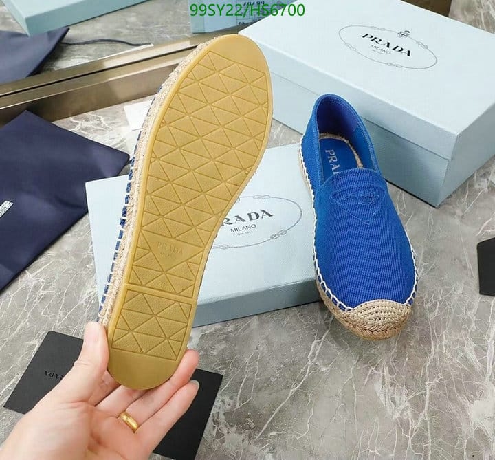 Prada Cotton Drill Espadrilles Blue 1S839M3Lkef0013F020 view 10