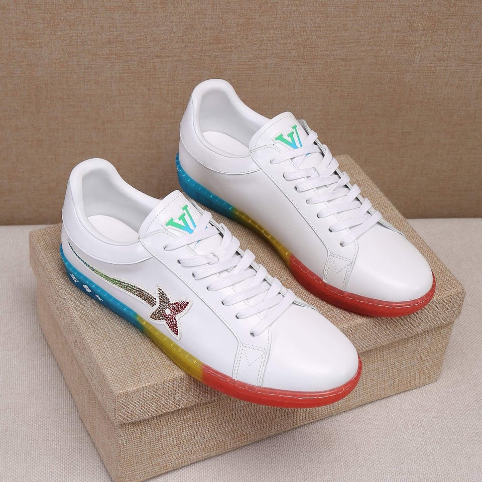Louis Vuitton Luxembourg Samothrace Sneaker White 1A9G05 view 11