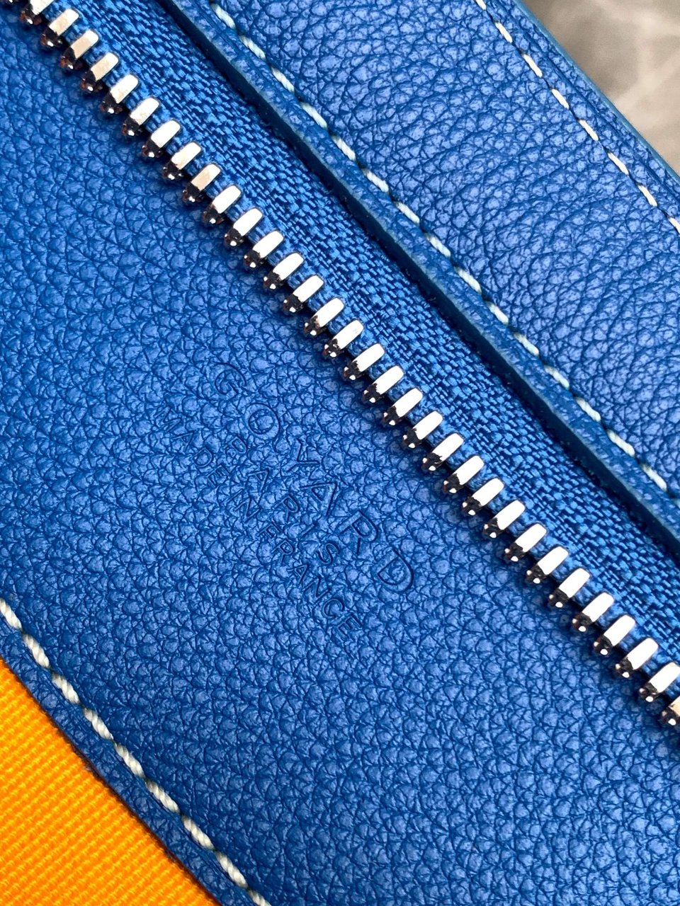 Goyard Hirondelle Bag – Bagistry Closet Blue 25cm view 5