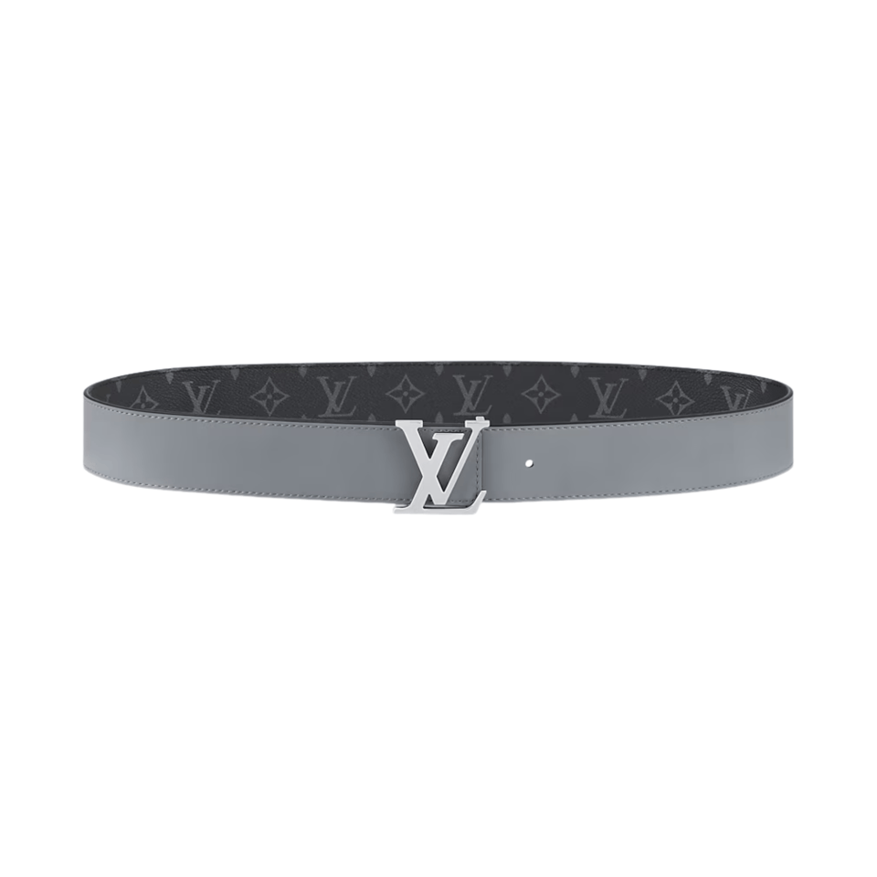 Louis Vuitton LV Silver Initiales 40mm Reversible Men Belt M0535V view 5