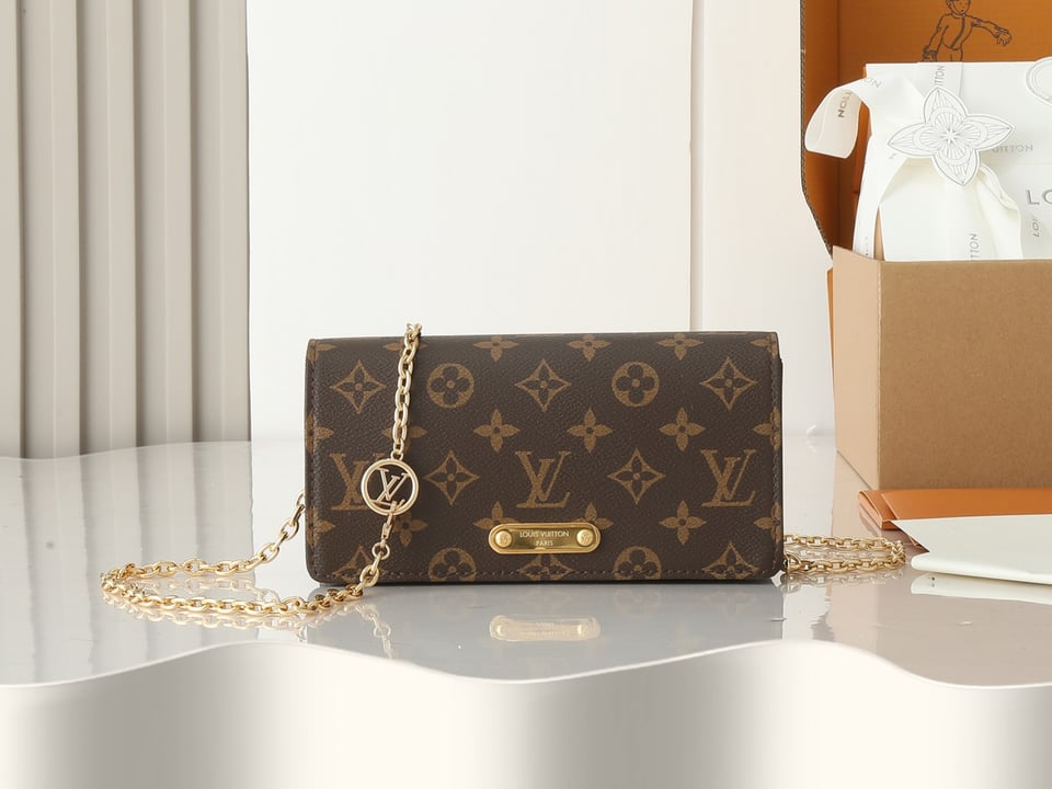 Louis Vuitton Wallet On Chain Lily Monogram 20.7cm M82509 view 14