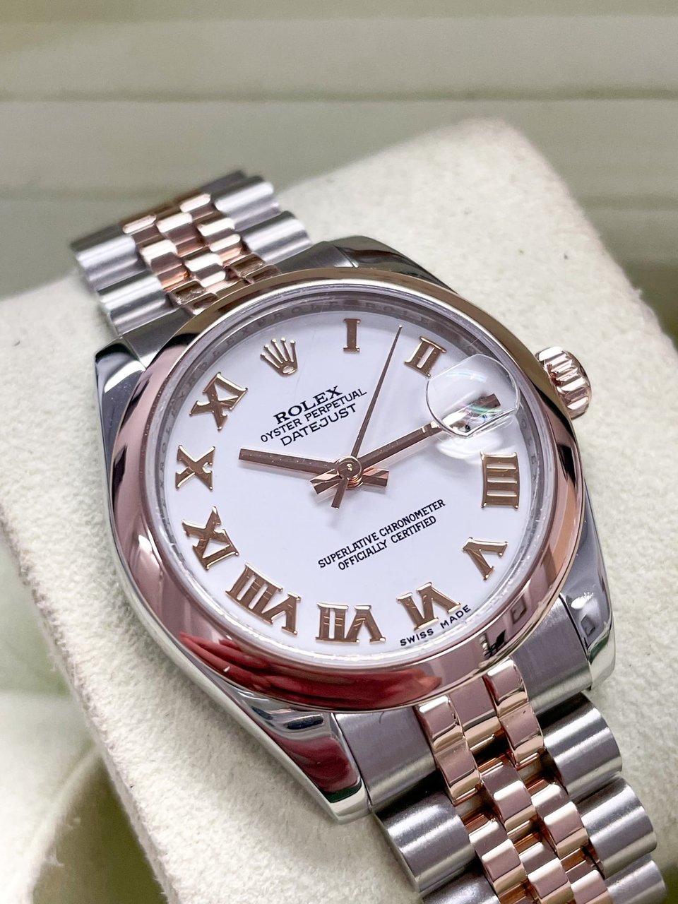 [Superclone] Rolex Datejust 36mm White Dial Jubilee 126201 view 2