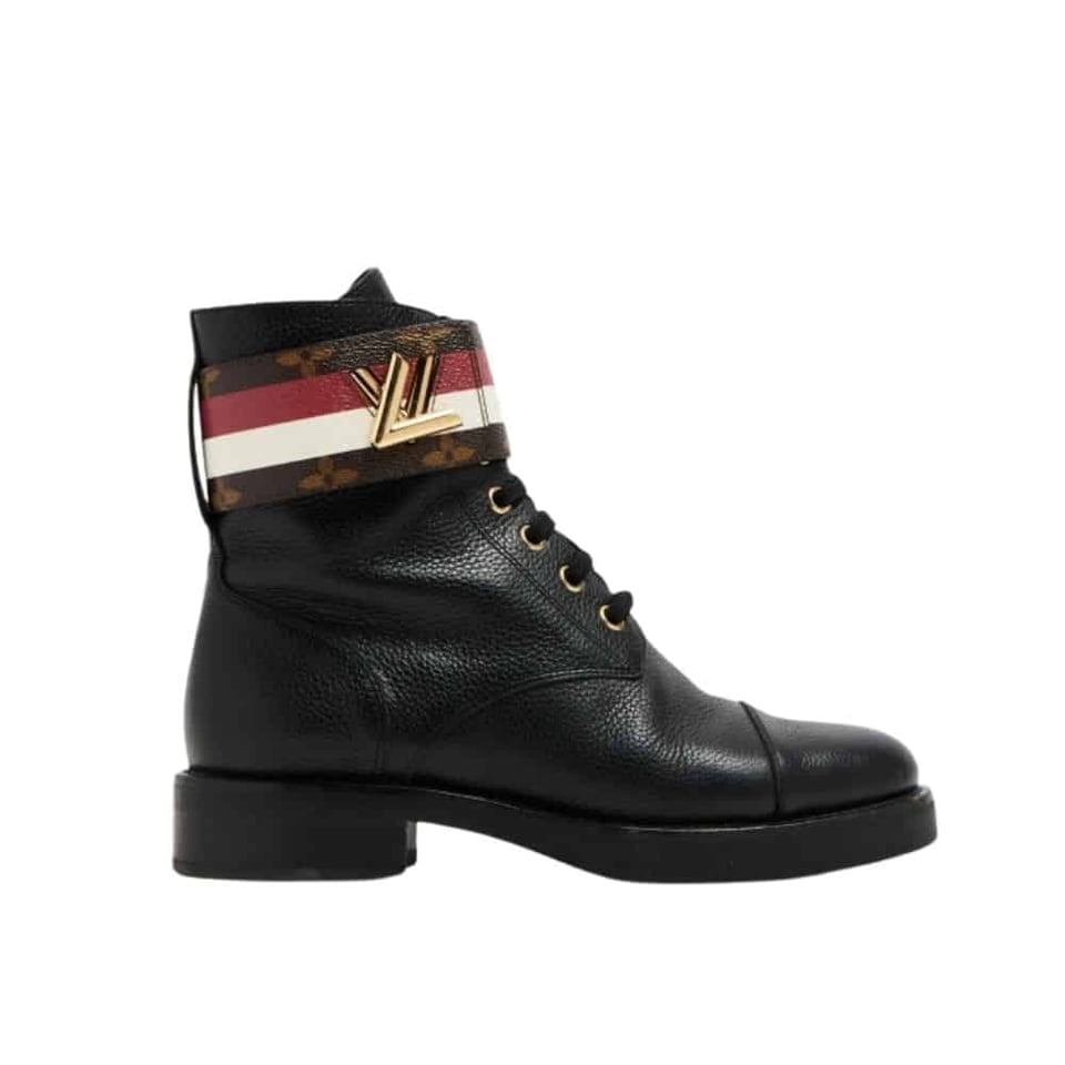 Louis Vuitton Wonderland Flat Ranger Black view 2