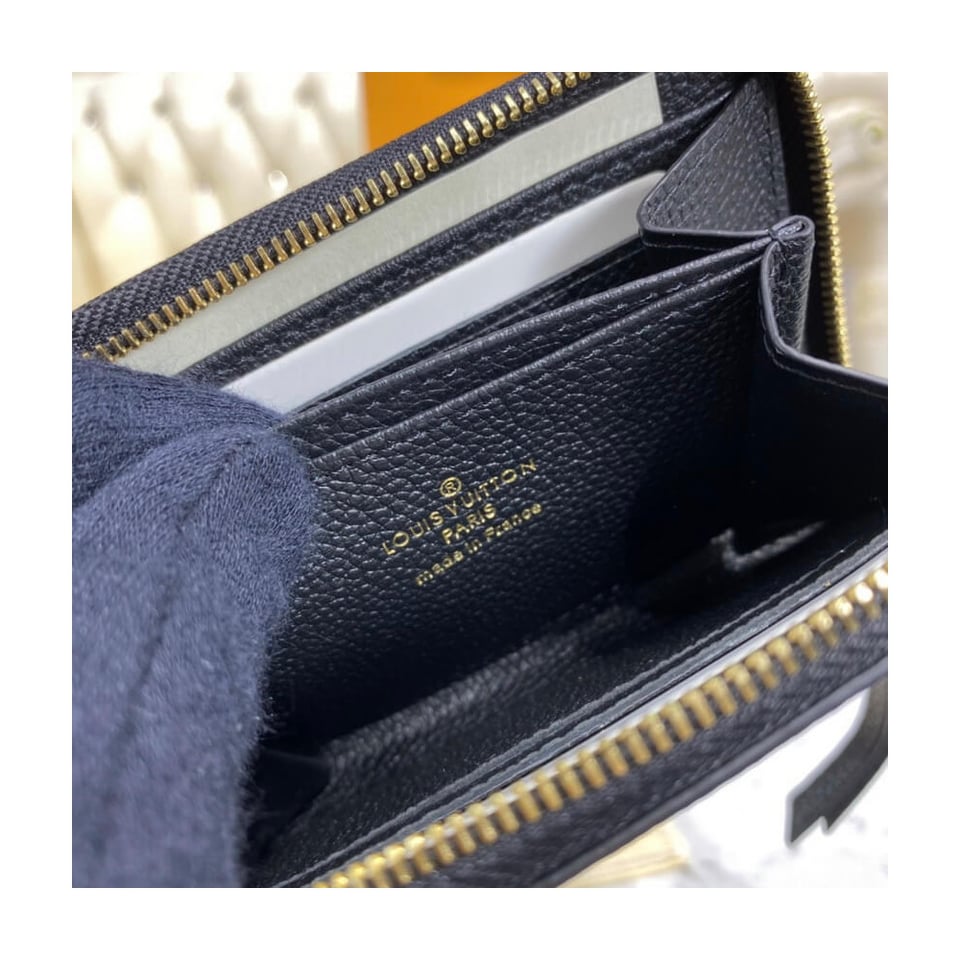 Louis Vuitton Zippy Coin Purse Wallet in Giant Monogram Leather view 10