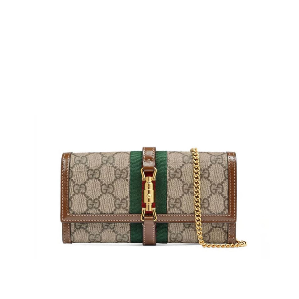 Gucci Jackie 1961 Chain Wallet 19cm view 2
