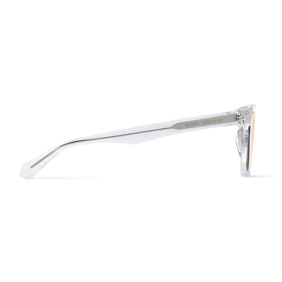 Louis Vuitton Heritage Square-Shaped Sunglasses Orange Z3511U view 4