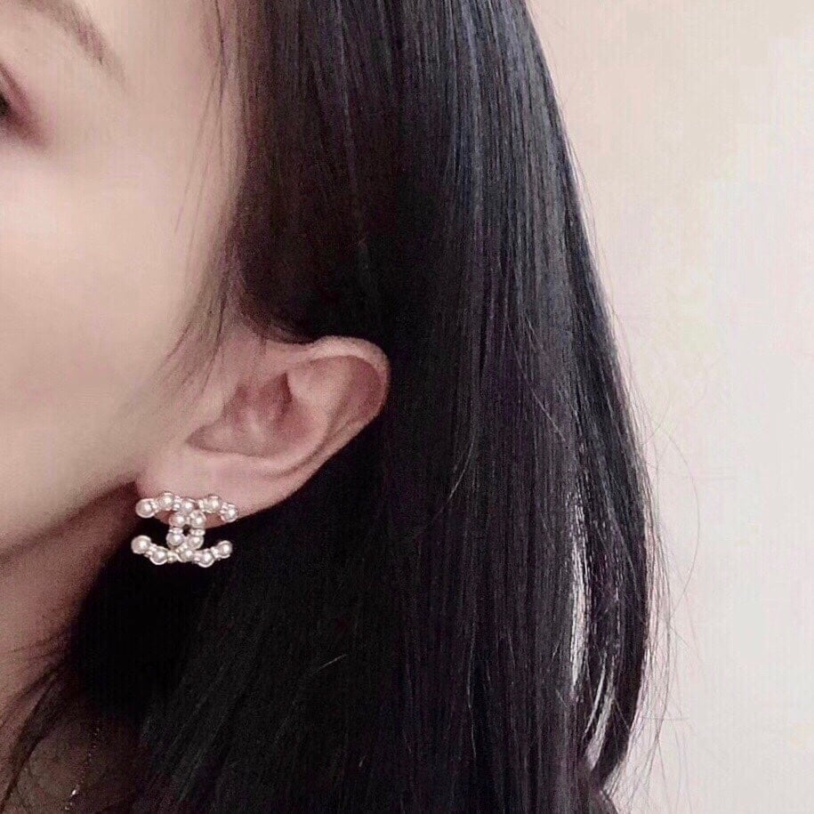 Chanel Cc Earrings view 4
