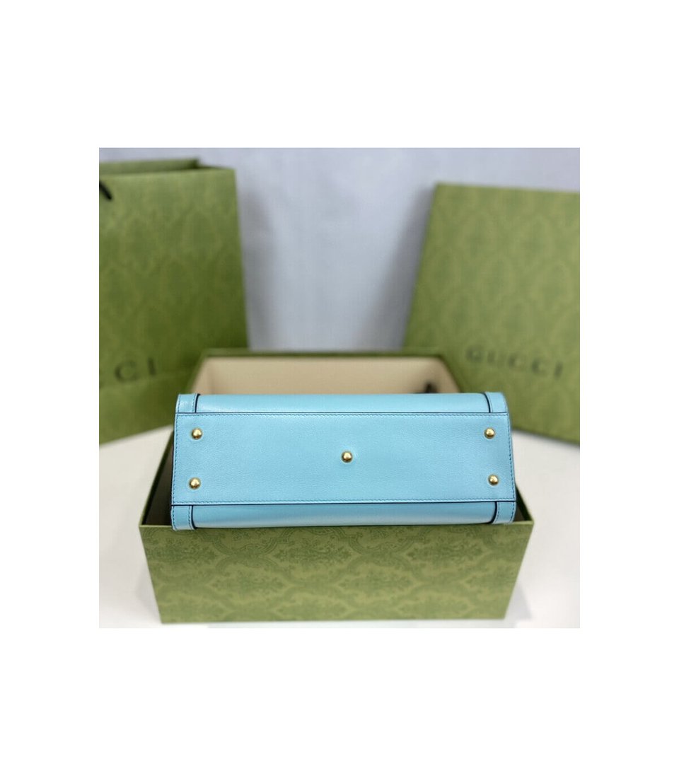 Gucci Diana Small Tote Bag Light Blue view 10
