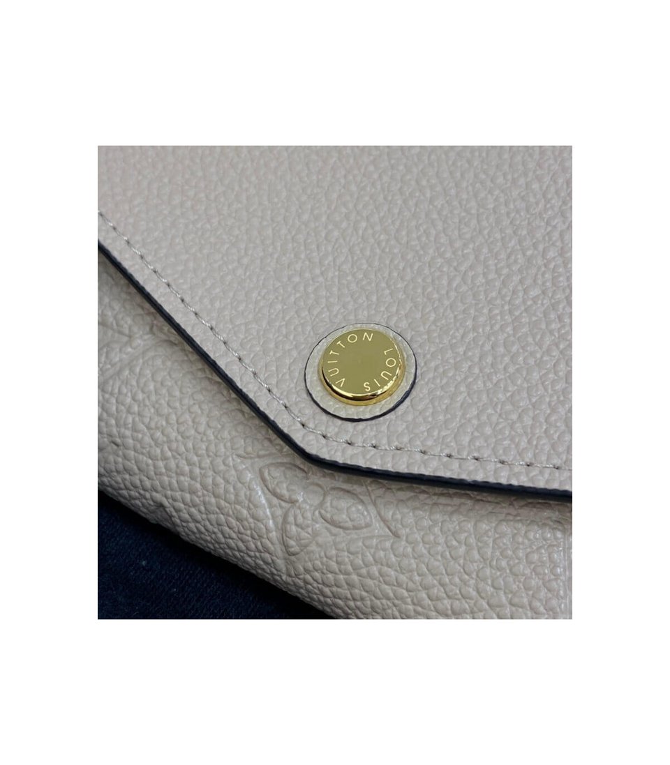 Louis Vuitton Monogram Empreinte Sarah Wallet Touterelle view 7