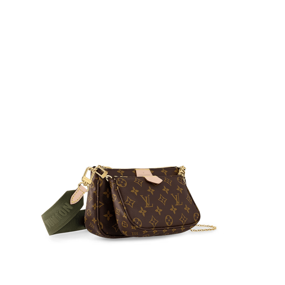 Louis Vuitton Multi Pochette Accessoires Khaki 24Cm M44813 view 3