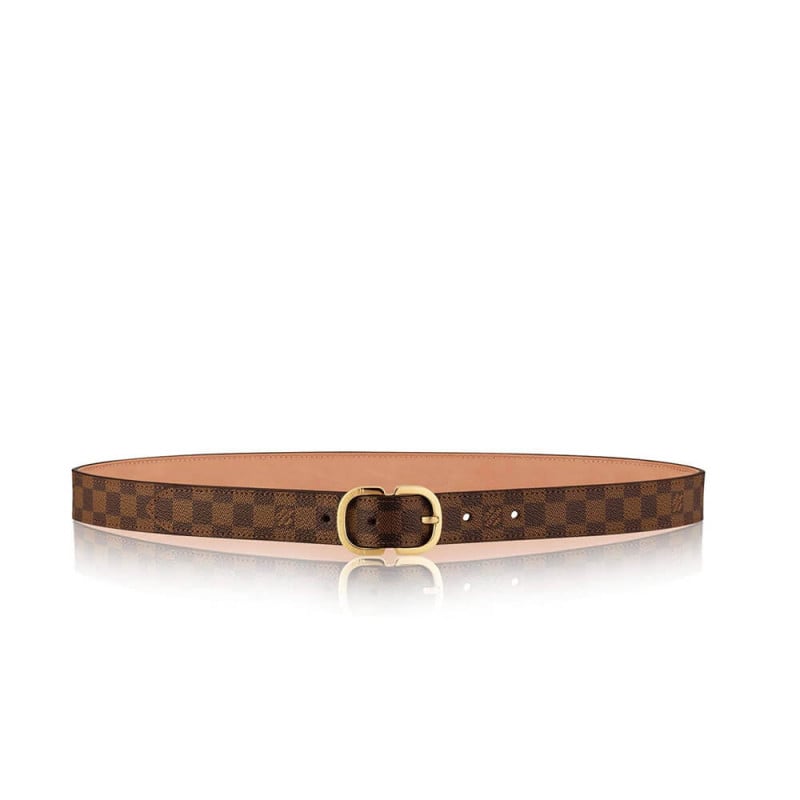Louis Vuitton Mini Damier Ebene Belt 25mm M9744V view 2