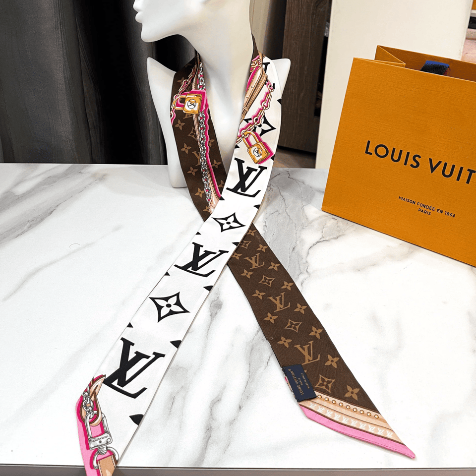 Louis Vuitton Ultimate Monogram Silk Scarf view 6