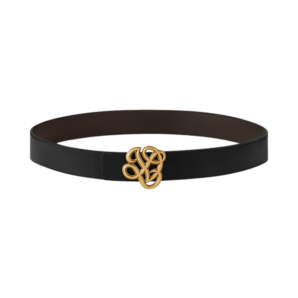 Louis Vuitton LV Brown Dynasty 35mm Reversible Men Belt M8880U view 4