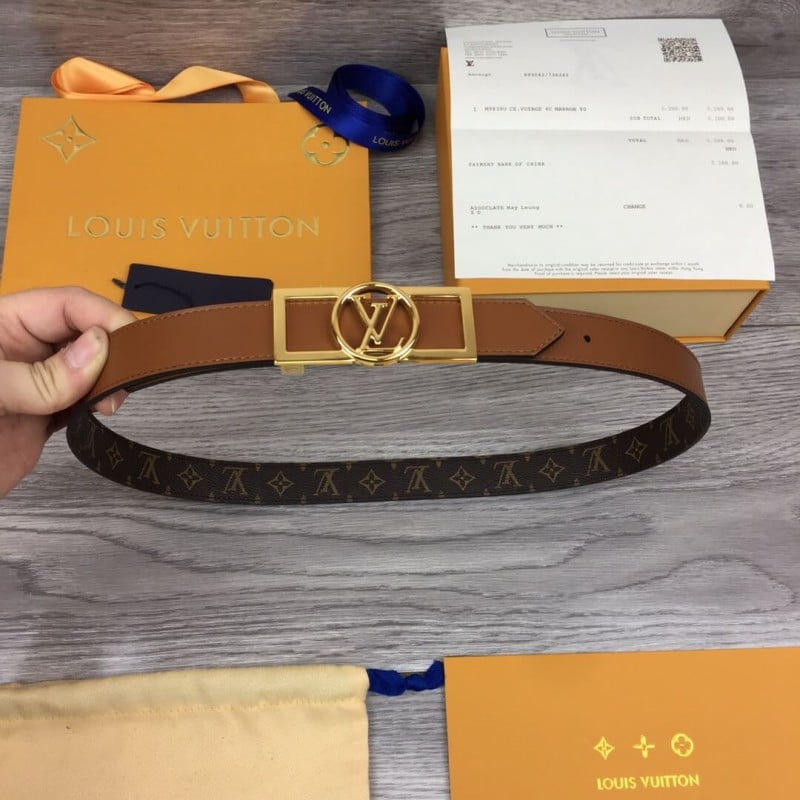 Louis Vuitton Dauphine 25mm Reversible Belt M0196U view 8