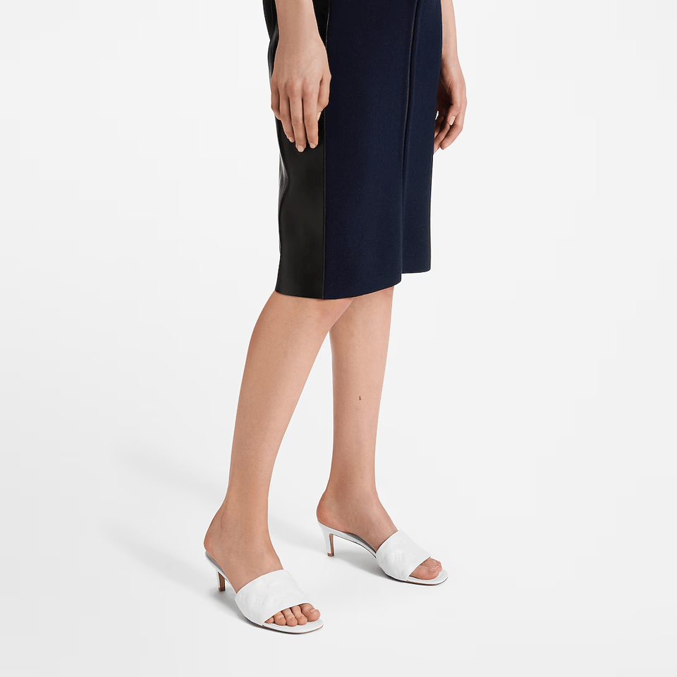 Louis Vuitton Revival Mule White view 3