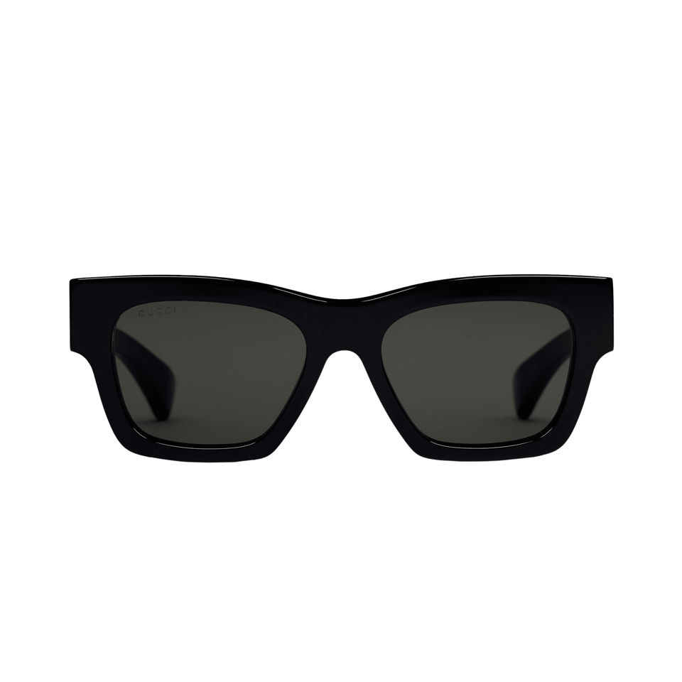 Gucci Black Rectangular Frame Sunglasses GG1835S view 2