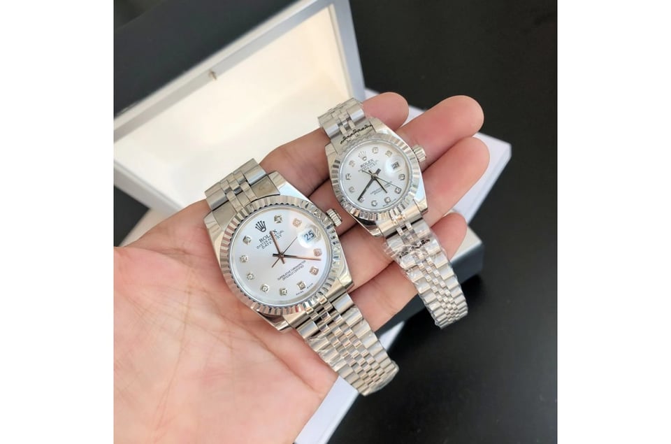 Rolex Datejust 36/28mm SS/SS Jub Sliver/Dia view 2