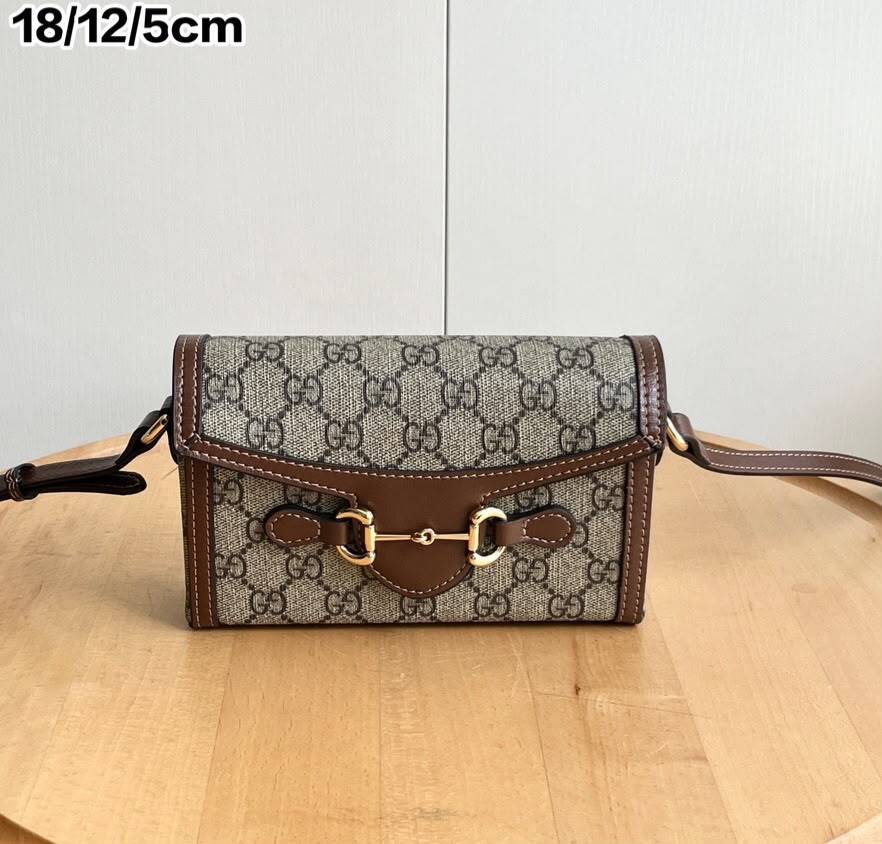 Gucci Horsebit 1955 Mini Bag 18cm view 2