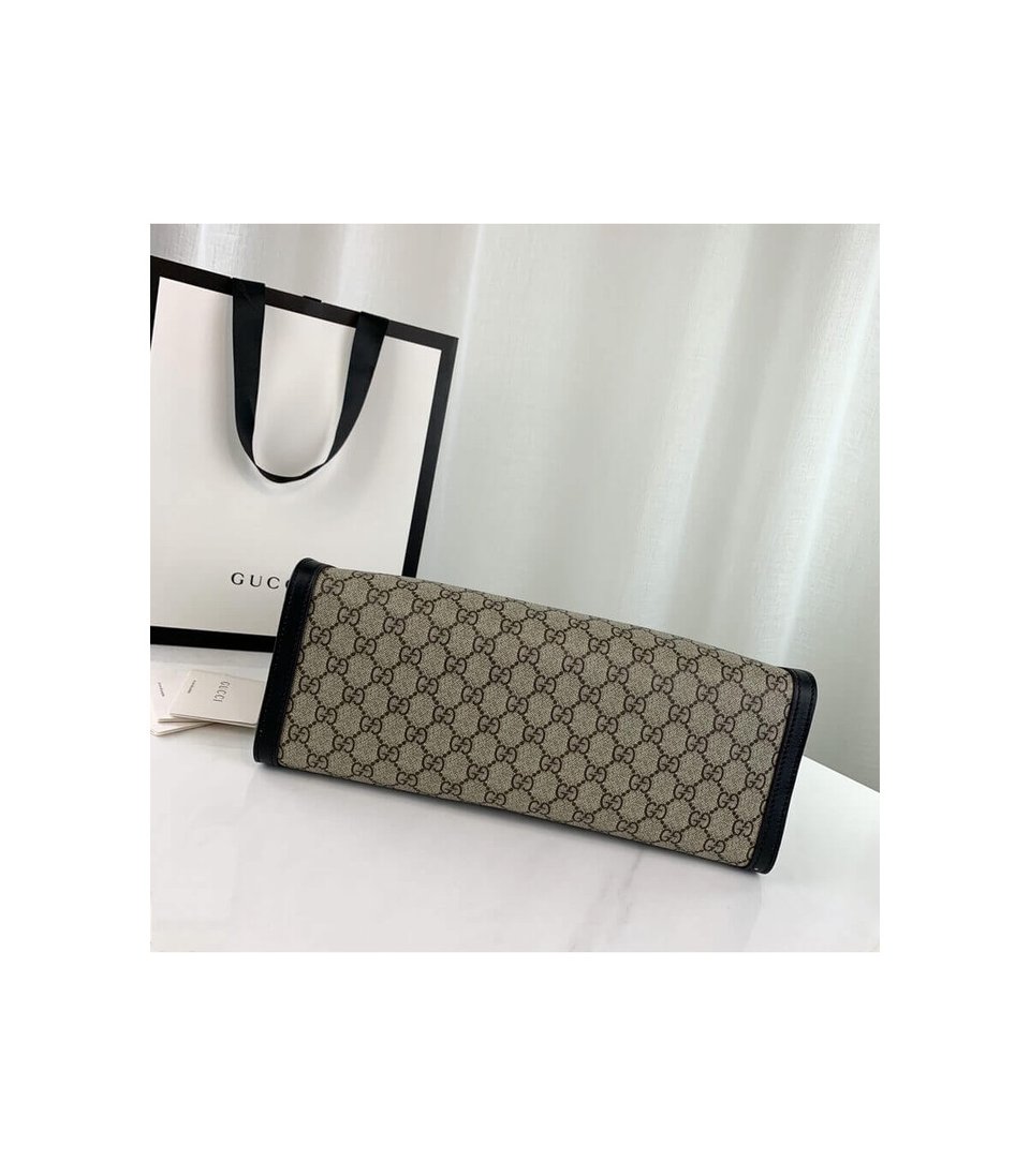 Gucci Padlock Medium GG Shoulder Bag Black view 10