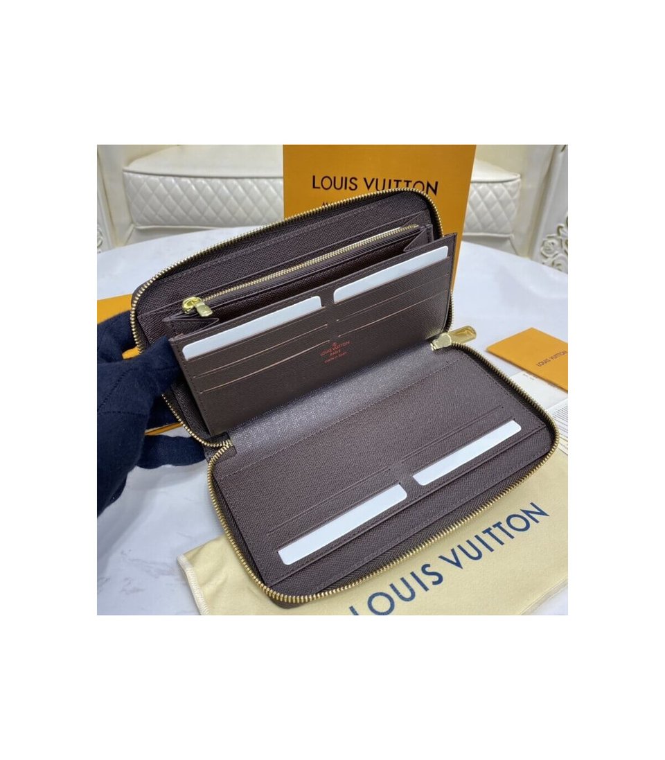 Louis Vuitton Damier Ebene Zippy Organizer view 11